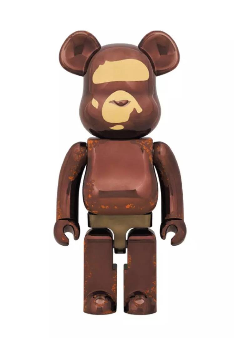 Bearbrick Bathing Ape Ready Made Inspired Design [1:1] Collectible Figure Toy ABS Material with Gear