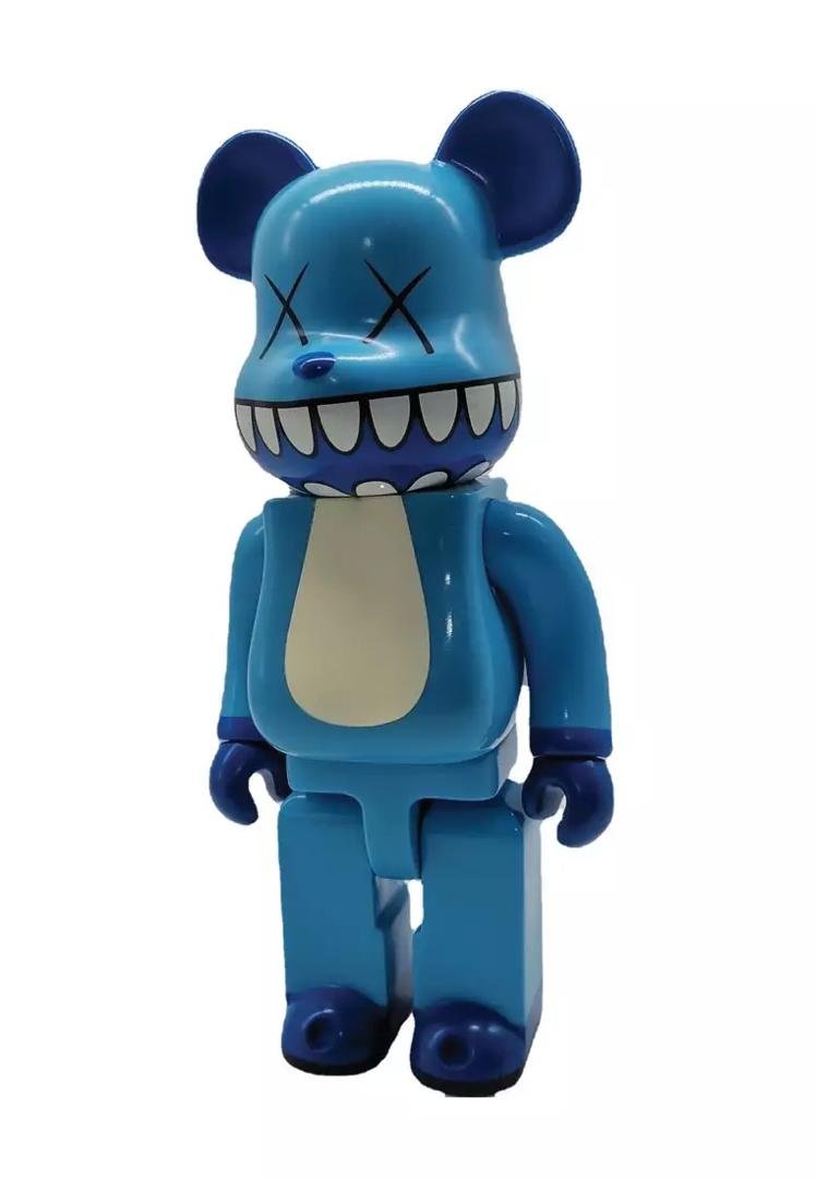 Bearbrick Kaws x Stitch Inspired Design [1:1] Collectible Figure Toy Vinyl Material